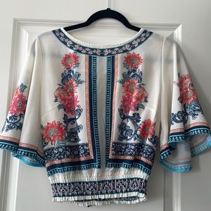 SOLD Like New  Floral Blouse